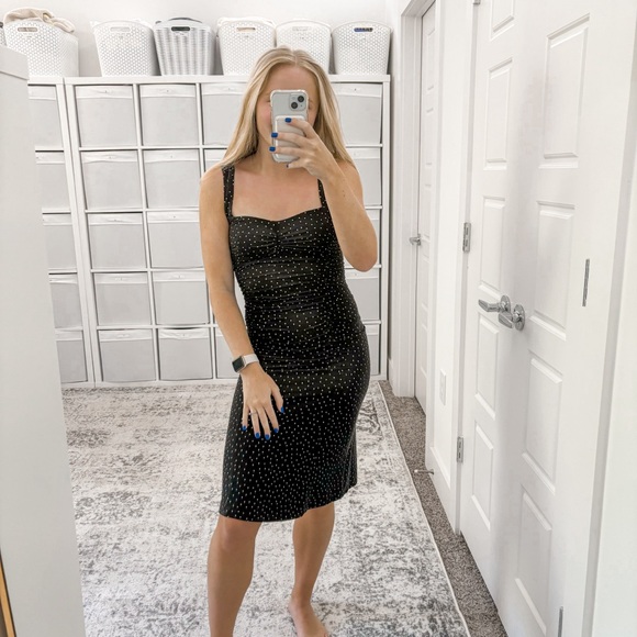 NEW Reformation Suvi Knit Dress in Selene - Picture 2 of 8